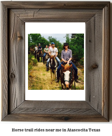 horse trail rides near me in Atascocita, Texas